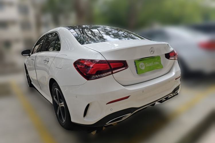 Used Mercedes-Benz A-Class 2022 Second Facelift A 200 L Sport Sedan Fashion Version Rear Left 45 Deg