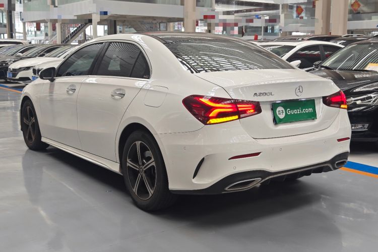 Used Mercedes-Benz A-Class 2022 Revised Version A 200 L Sport Sedan Fashionable Style Rear Left 45 Deg