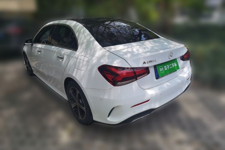Used Mercedes-Benz A-Class 2022 Second Facelift A 200 L Sport Sedan Fashion Version Rear Left 45 Deg