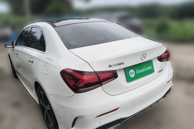 Used Mercedes-Benz A-Class 2022 Revised Version A 200 L Sport Sedan Fashionable Style Rear Left 45 Deg