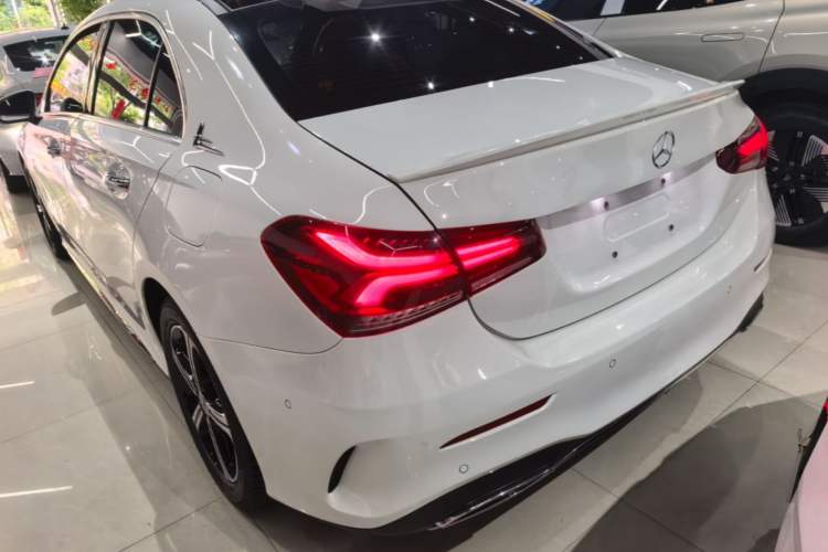 Used Mercedes-Benz A-Class 2022 Second Facelift A 200 L Sport Sedan Fashion Version Rear Left 45 Deg
