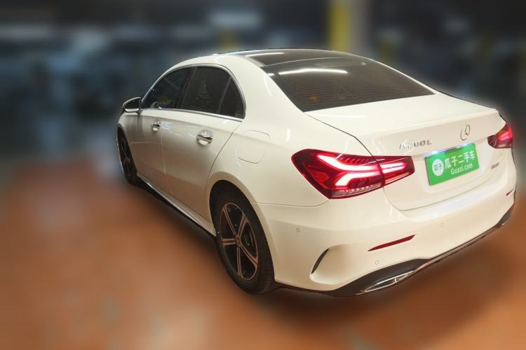 Used Mercedes-Benz A-Class 2022 Second Facelift A 200 L Sport Sedan Fashion Version Rear Left 45 Deg