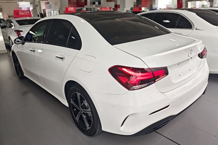 Used Mercedes-Benz A-Class 2022 Second Facelift A 200 L Sport Sedan Fashion Version Rear Left 45 Deg