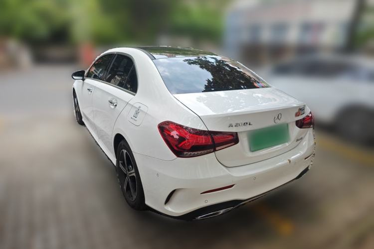 Used Mercedes-Benz A-Class 2022 Restyled A 200 L Sport Sedan Fashion Version Rear Left 45 Deg