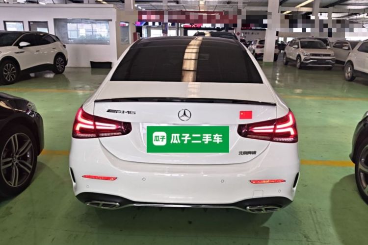 Used Mercedes-Benz A-Class 2022 Second Facelift A 200 L Sport Sedan Fashion Version Rear
