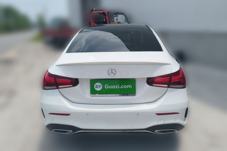 Used Mercedes-Benz A-Class 2022 Second Facelift A 200 L Sport Sedan Fashion Version Rear