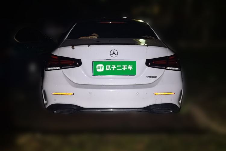 Used Mercedes-Benz A-Class 2022 Second Facelift A 200 L Sport Sedan Fashion Version Rear