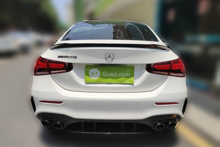 Used Mercedes-Benz A-Class 2022 Second Facelift A 200 L Sport Sedan Fashion Version Rear