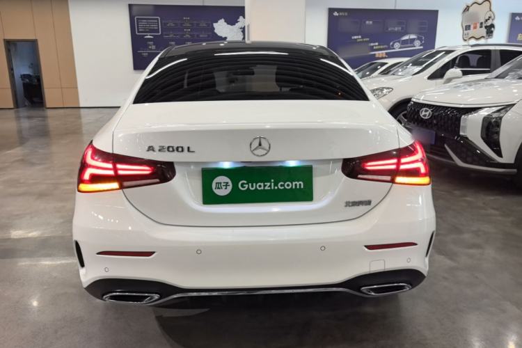 Used Mercedes-Benz A-Class 2022 Second Facelift A 200 L Sport Sedan Fashion Version Rear
