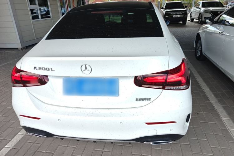 Used Mercedes-Benz A-Class 2022 Second Facelift A 200 L Sport Sedan Fashion Version Rear