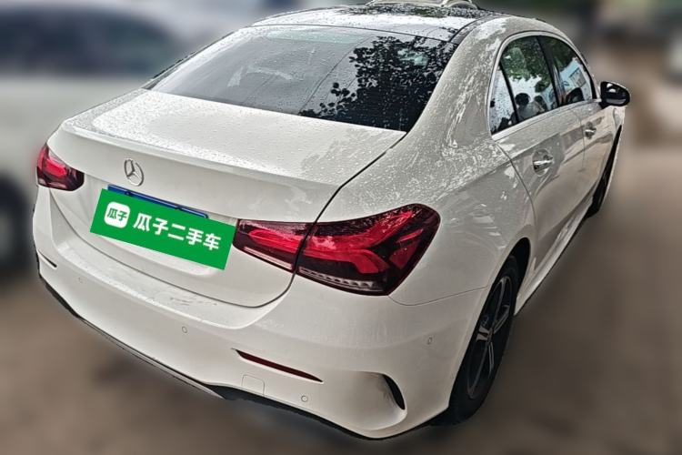 Used Mercedes-Benz A-Class 2022 Second Facelift A 200 L Sport Sedan Fashion Version Rear Right 45 Deg