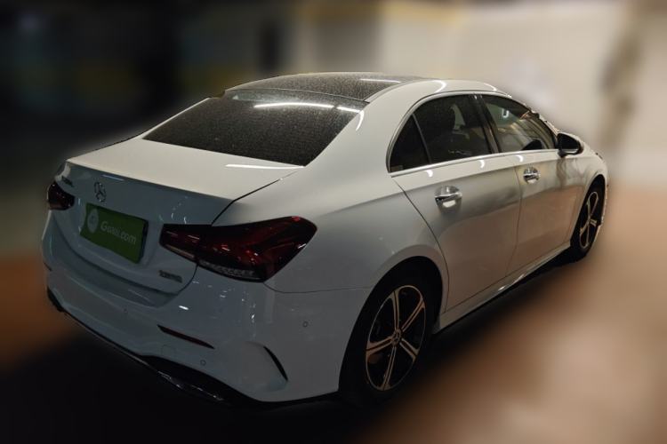 Used Mercedes-Benz A-Class 2022 Second Facelift A 200 L Sport Sedan Fashion Version Rear Right 45 Deg