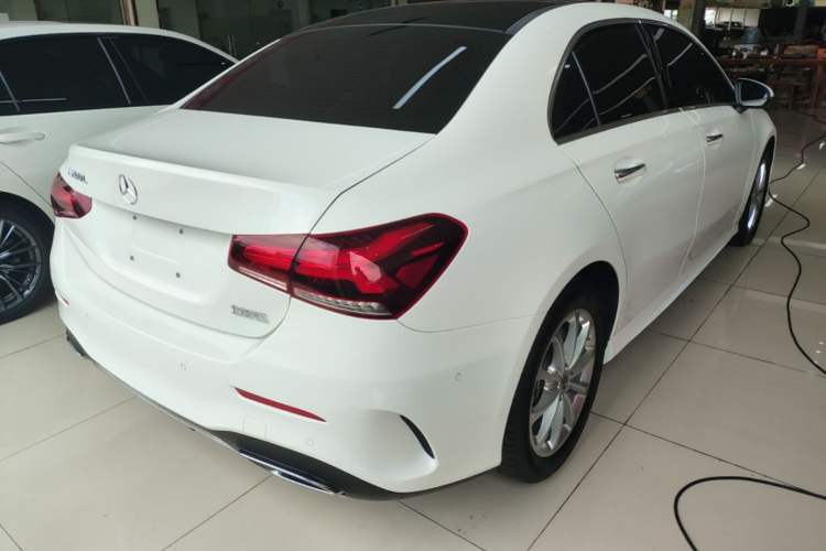 Used Mercedes-Benz A-Class 2022 Restyled A 200 L Sport Sedan Fashion Version Rear Right 45 Deg