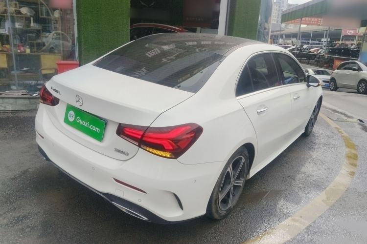 Used Mercedes-Benz A-Class 2022 Second Facelift A 200 L Sport Sedan Fashion Version Rear Right 45 Deg