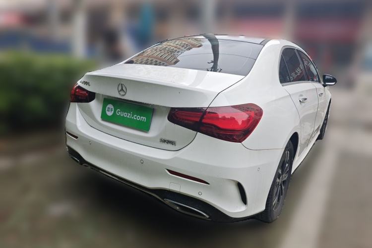 Used Mercedes-Benz A-Class 2022 Restyled A 200 L Sport Sedan Dynamic Version Rear Right 45 Deg