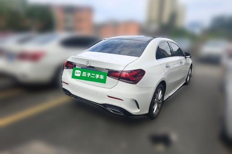 Used Mercedes-Benz A-Class 2022 Restyled A 200 L Sport Sedan Fashion Version Rear Right 45 Deg