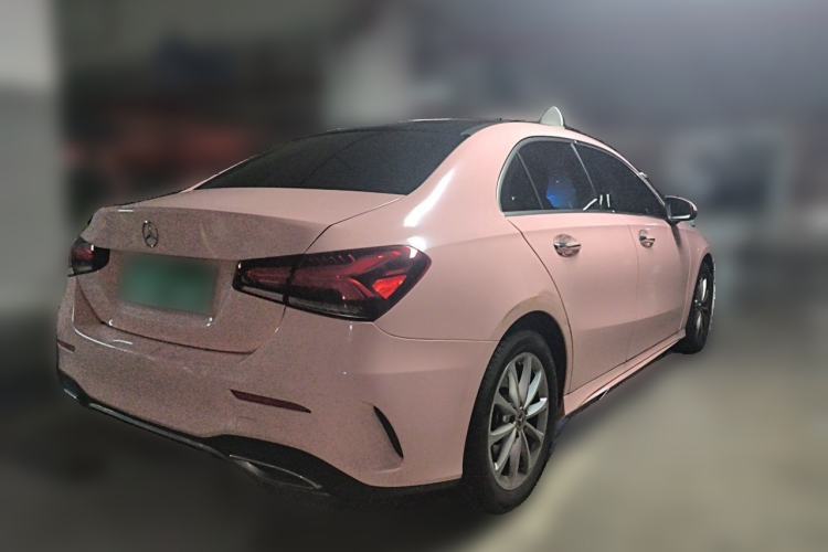Used Mercedes-Benz A-Class 2022 Second Facelift A 200 L Sport Sedan Fashion Version Rear Right 45 Deg