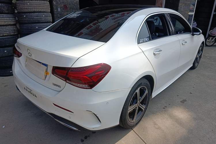 Used Mercedes-Benz A-Class 2022 Restyled A 200 L Sport Sedan Fashion Version Rear Right 45 Deg