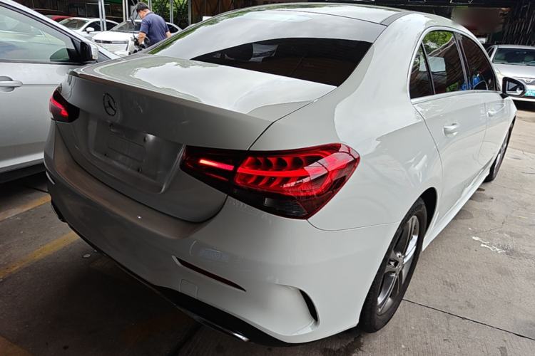 Used Mercedes-Benz A-Class 2022 Restyled A 180 L Sport Sedan Rear Right 45 Deg