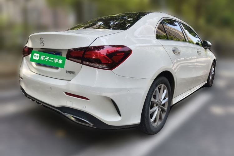 Used Mercedes-Benz A-Class 2022 Restyled A 200 L Sport Sedan Fashion Version Rear Right 45 Deg