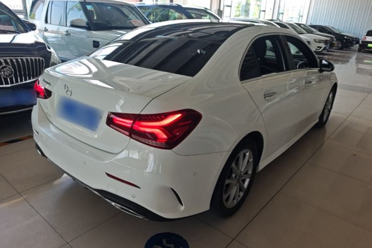 Used Mercedes-Benz A-Class 2022 Restyled A 200 L Sport Sedan Fashion Version Rear Right 45 Deg