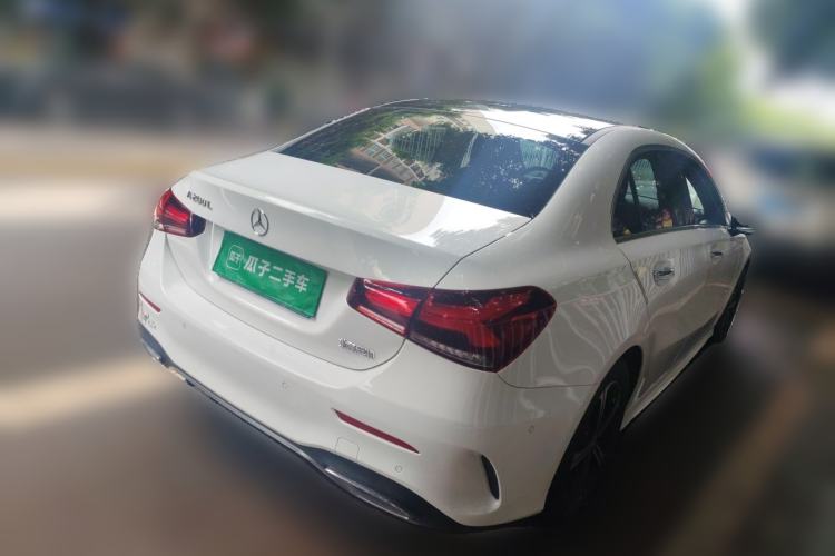 Used Mercedes-Benz A-Class 2022 Second Facelift A 200 L Sport Sedan Fashion Version Rear Right 45 Deg