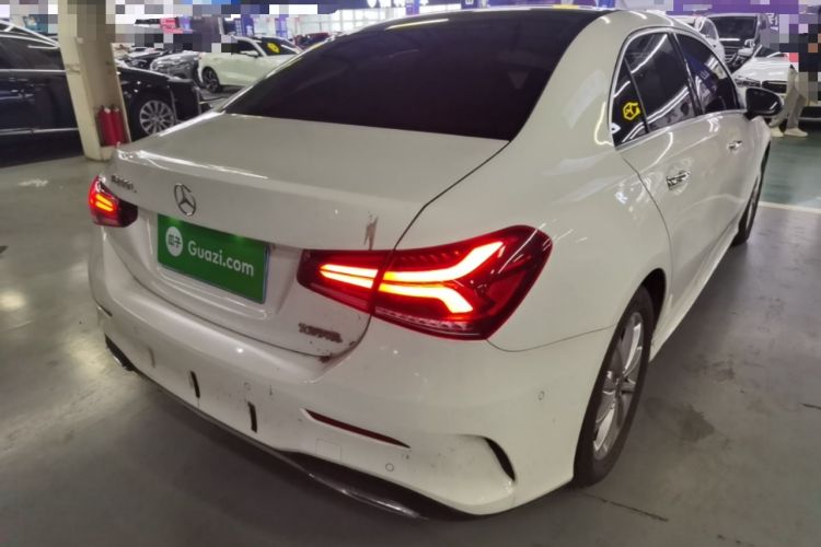 Used Mercedes-Benz A-Class 2022 Restyled A 200 L Sport Sedan Dynamic Version Rear Right 45 Deg