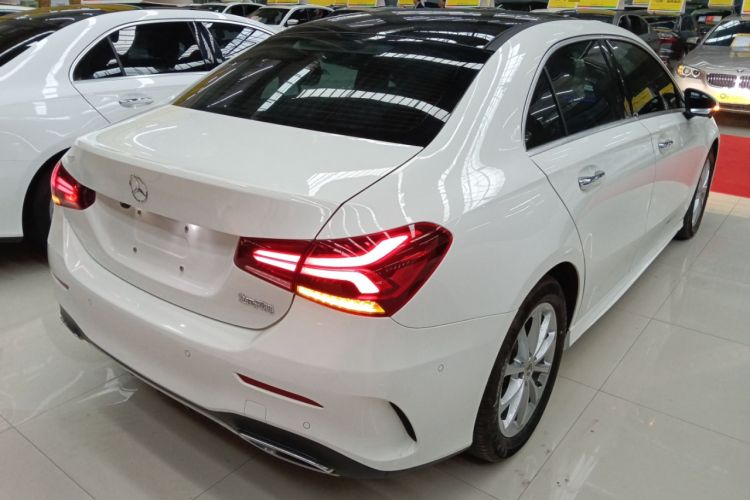 Used Mercedes-Benz A-Class 2022 Restyled A 200 L Sport Sedan Fashion Version Rear Right 45 Deg