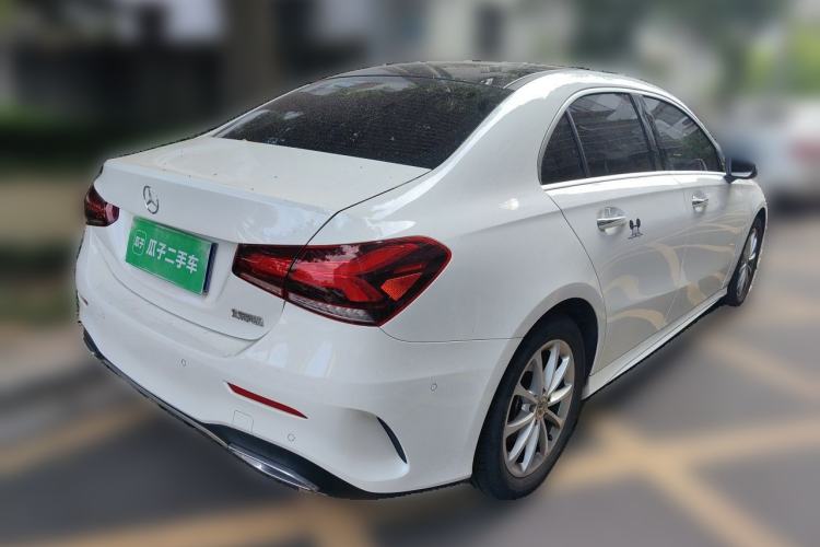Used Mercedes-Benz A-Class 2022 Restyled A 200 L Sport Sedan Fashion Version Rear Right 45 Deg