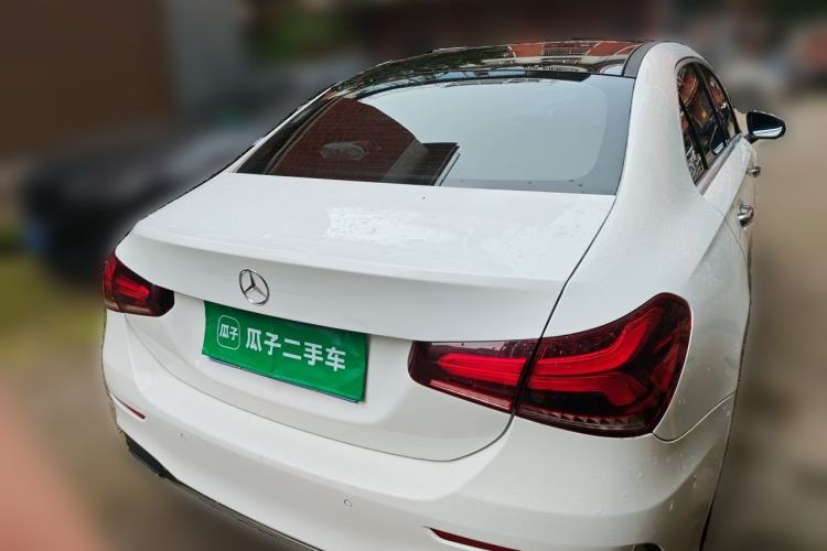 Used Mercedes-Benz A-Class 2022 Restyled A 200 L Sport Sedan Dynamic Version Rear Right 45 Deg