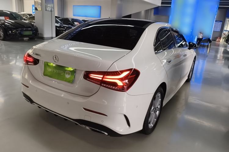 Used Mercedes-Benz A-Class 2022 A 200 L Sport Sedan Dynamic Model Rear Right 45 Deg