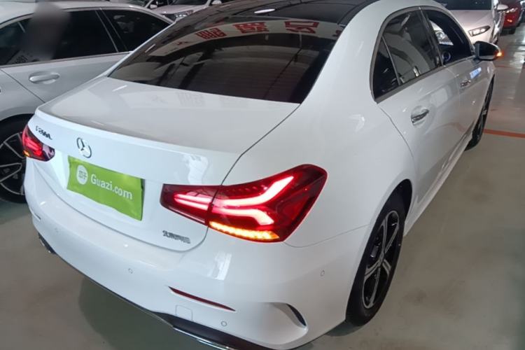 Used Mercedes-Benz A-Class 2022 Second Facelift A 200 L Sport Sedan Fashion Version Rear Right 45 Deg