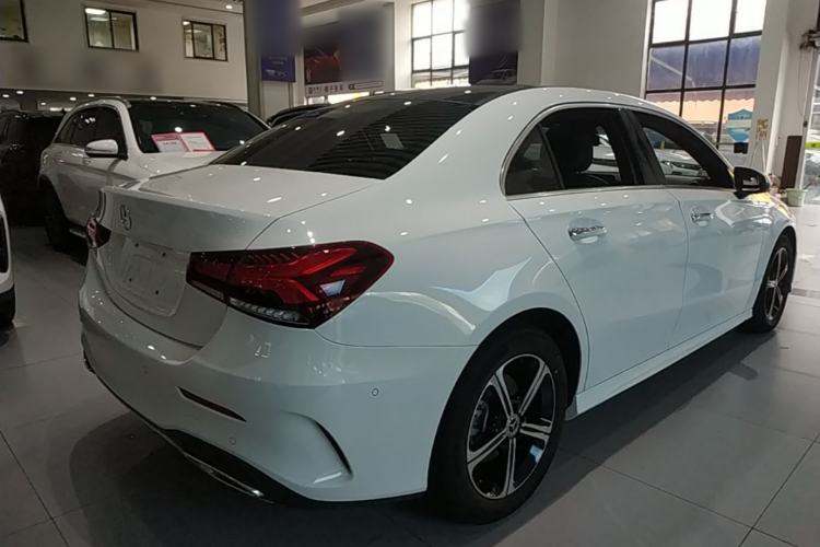 Used Mercedes-Benz A-Class 2022 Second Facelift A 200 L Sport Sedan Fashion Version Rear Right 45 Deg