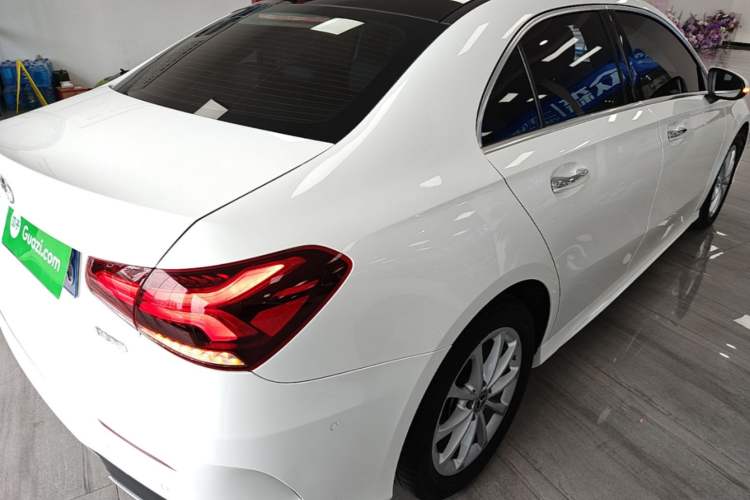 Used Mercedes-Benz A-Class 2022 Restyled A 200 L Sport Sedan Dynamic Version Rear Right 45 Deg