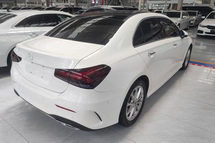 Used Mercedes-Benz A-Class 2022 Restyled A 200 L Sport Sedan Fashion Version Rear Right 45 Deg