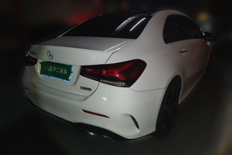 Used Mercedes-Benz A-Class 2022 Second Facelift A 200 L Sport Sedan Fashion Version Rear Right 45 Deg