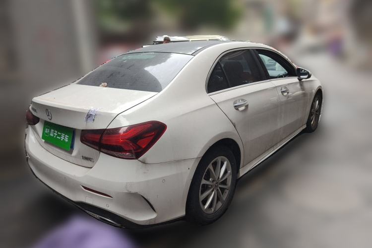 Used Mercedes-Benz A-Class 2022 Restyled A 200 L Sport Sedan Dynamic Version Rear Right 45 Deg