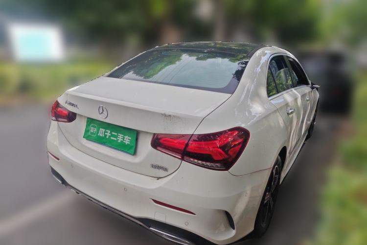 Used Mercedes-Benz A-Class 2022 Second Facelift A 200 L Sport Sedan Fashion Version Rear Right 45 Deg