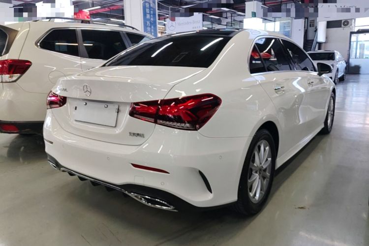 Used Mercedes-Benz A-Class 2022 Restyled A 200 L Sport Sedan Dynamic Version Rear Right 45 Deg