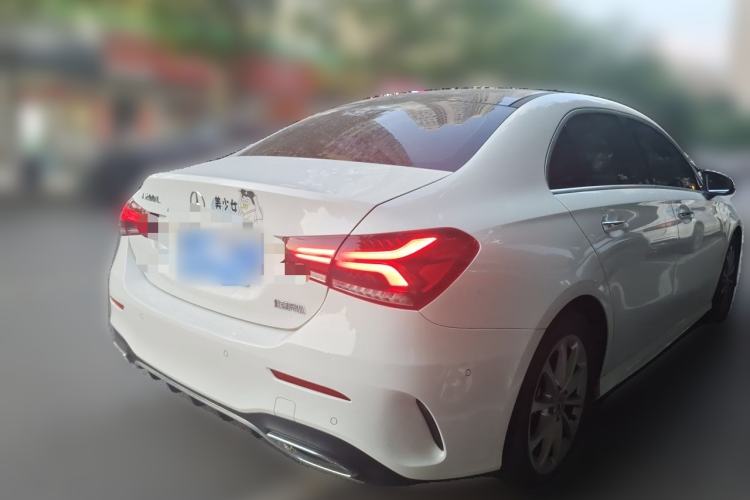 Used Mercedes-Benz A-Class 2022 A 200 L Sport Sedan Dynamic Model Rear Right 45 Deg