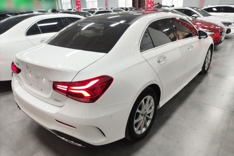 Used Mercedes-Benz A-Class 2022 Restyled A 200 L Sport Sedan Fashion Version Rear Right 45 Deg