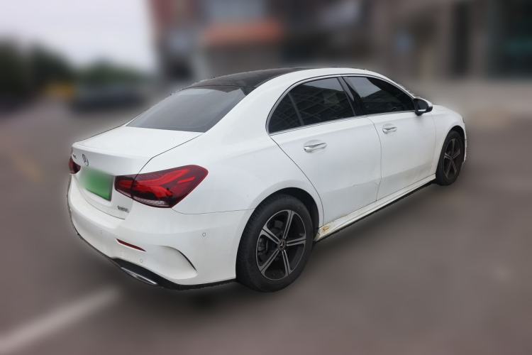 Used Mercedes-Benz A-Class 2022 Second Facelift A 200 L Sport Sedan Fashion Version Rear Right 45 Deg