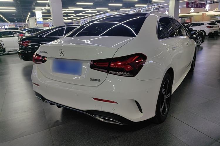 Used Mercedes-Benz A-Class 2022 Second Facelift A 200 L Sport Sedan Fashion Version Rear Right 45 Deg