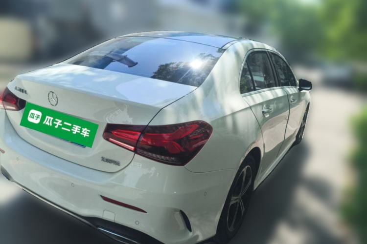 Used Mercedes-Benz A-Class 2022 Second Facelift A 200 L Sport Sedan Fashion Version Rear Right 45 Deg