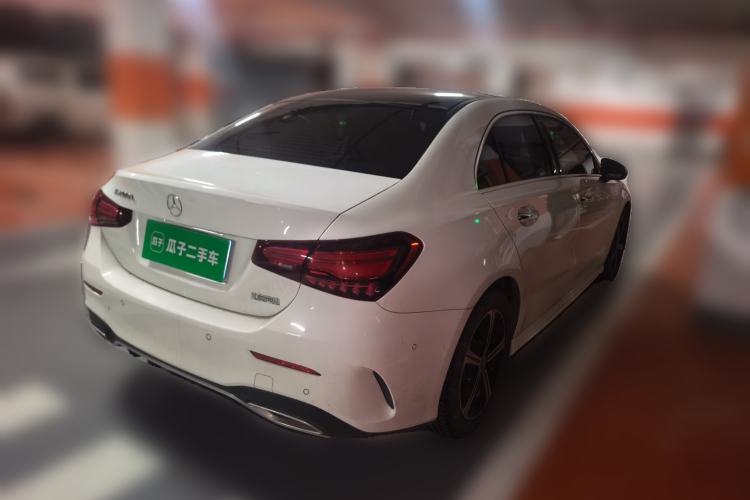 Used Mercedes-Benz A-Class 2022 Second Facelift A 200 L Sport Sedan Fashion Version Rear Right 45 Deg