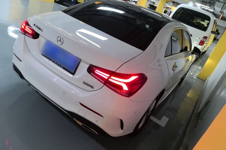 Used Mercedes-Benz A-Class 2022 Restyled A 200 L Sport Sedan Fashion Version Rear Right 45 Deg