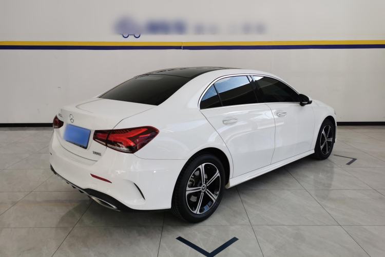 Used Mercedes-Benz A-Class 2022 Second Facelift A 200 L Sport Sedan Fashion Version Rear Right 45 Deg