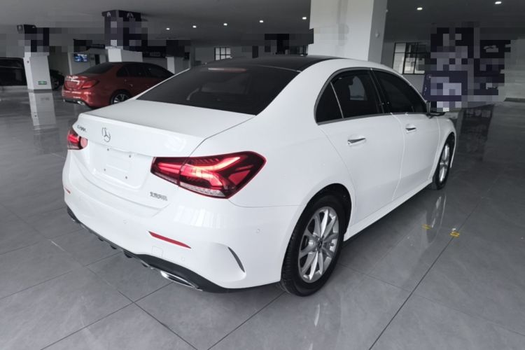 Used Mercedes-Benz A-Class 2022 Restyled A 200 L Sport Sedan Fashion Version Rear Right 45 Deg