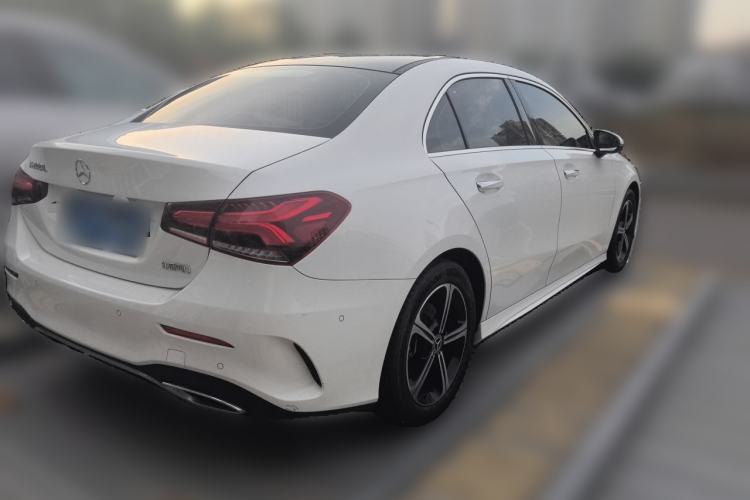 Used Mercedes-Benz A-Class 2022 Restyled A 200 L Sport Sedan Dynamic Version Rear Right 45 Deg
