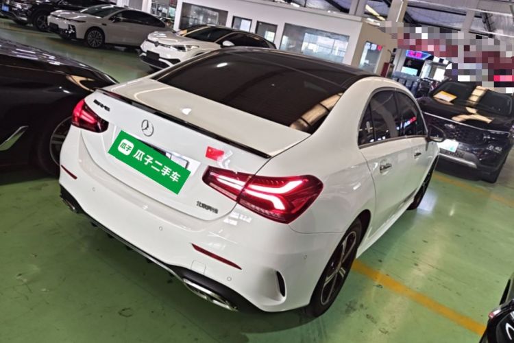 Used Mercedes-Benz A-Class 2022 Second Facelift A 200 L Sport Sedan Fashion Version Rear Right 45 Deg